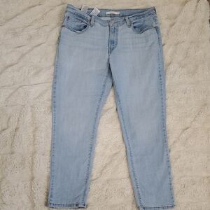 Levi's Light Wash Boyfriend Jeans 31x27